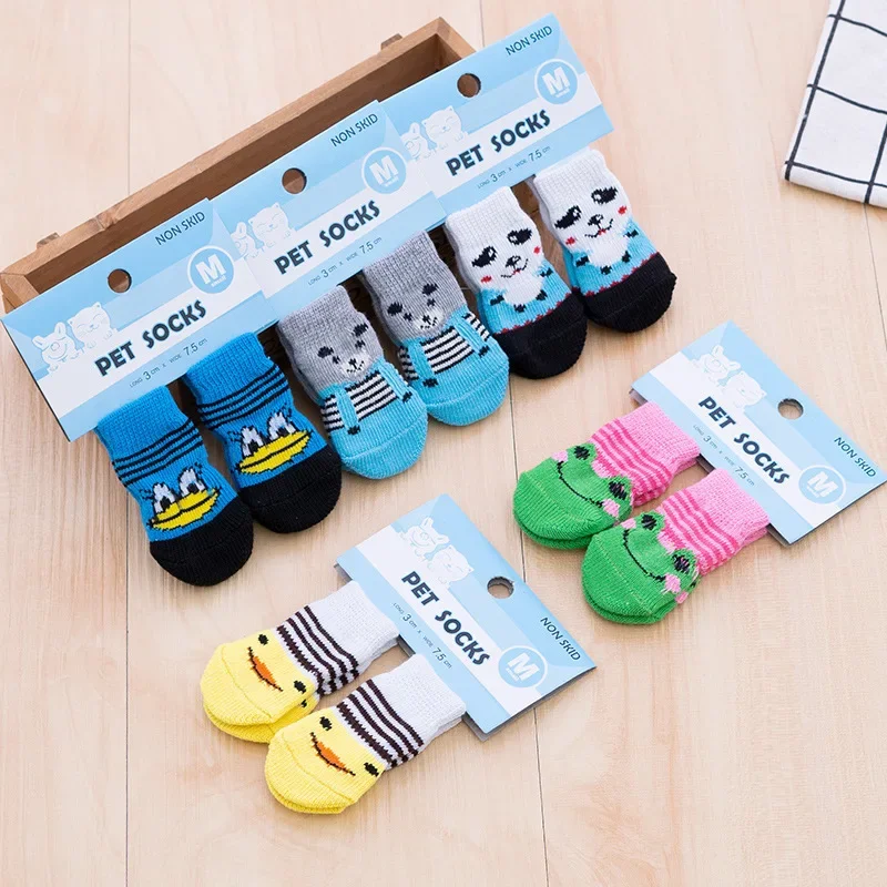 Afbeelding van Schattige Puppysokken - Antislip & Warm voor Katten en Honden