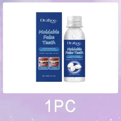 Image de Kit Réparation Dents Faux - Colle & Prothèse Temporaire