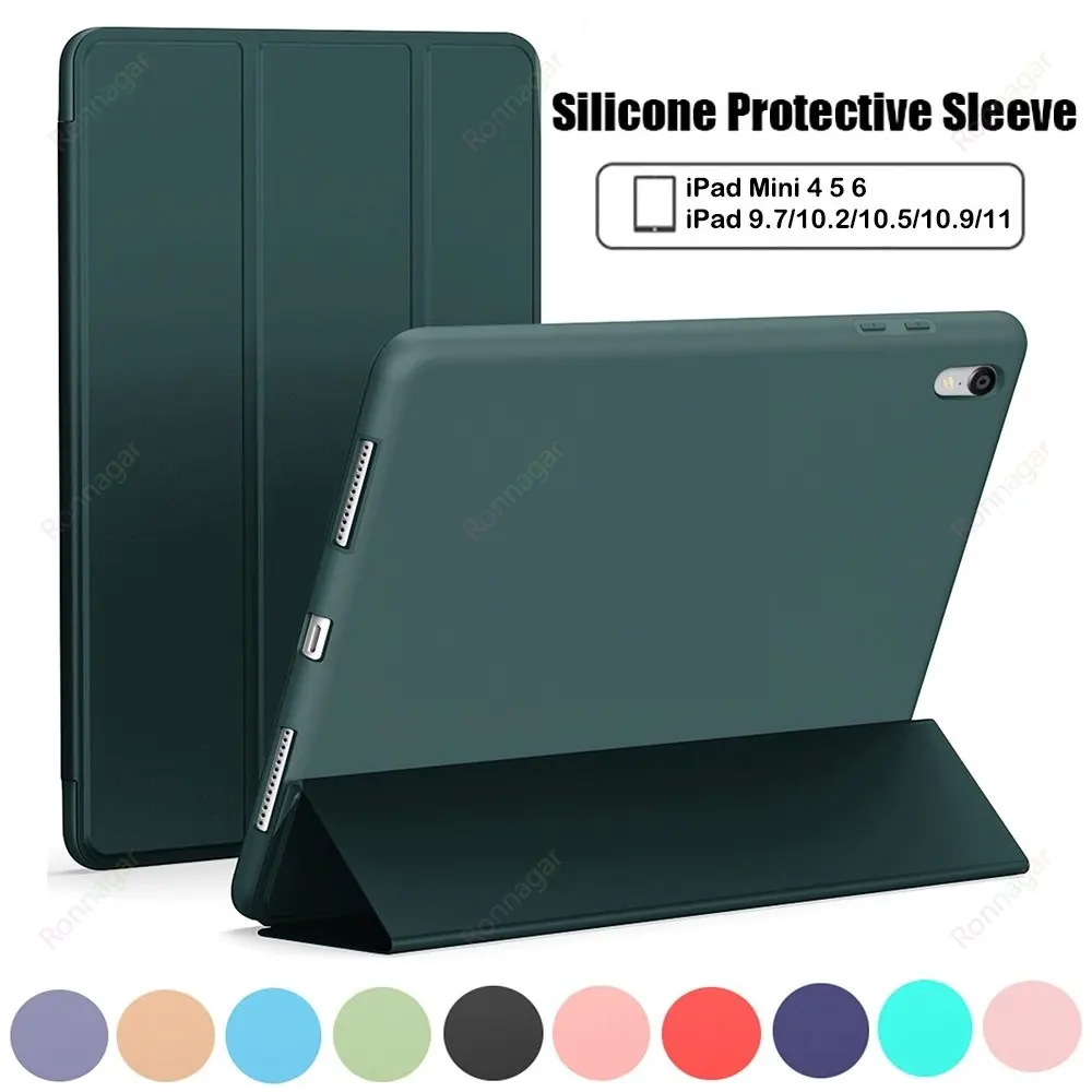 Immagine di Per iPad Air11 2025 2024 custodia A16 11th Pro11 M4 M2 iPad 9th 6th 5th Gen 9.7 10.2 Air6 M3 M2 Air5 4 10.9 10th Air1 2 Pro 9.7 10.5