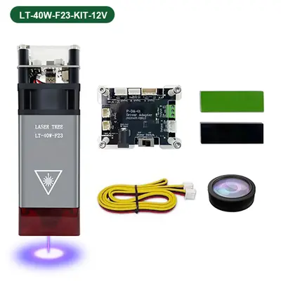 Image de Graveur Laser Bleu 40W - Précision Ultra-Haute pour Bricolage & Industrie