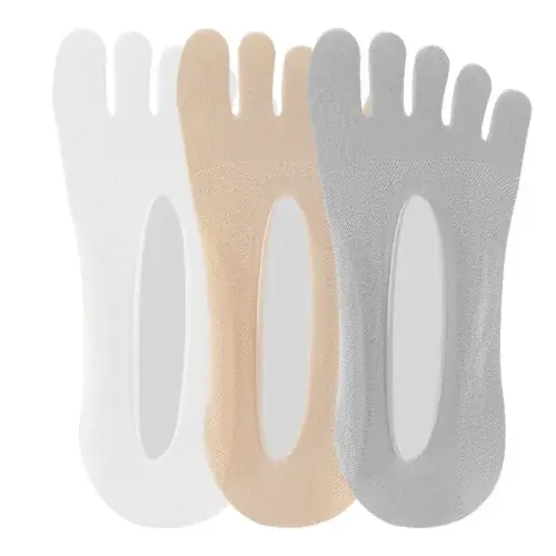 Image de Chaussettes 5 Doigts Été Femme - Lot de 3 Paires