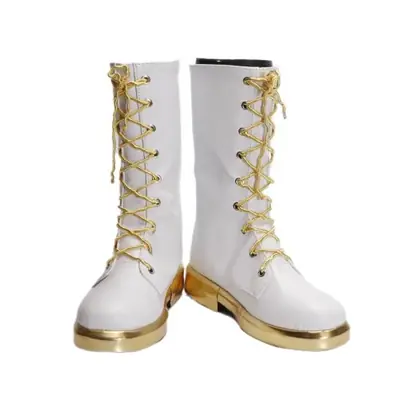 Image de Filles Rumi Zoey Mira Cosplay KPop chasseurs de démons Cosplay bottes femmes noir doré Costume chaussures Halloween fête jeu de rôle