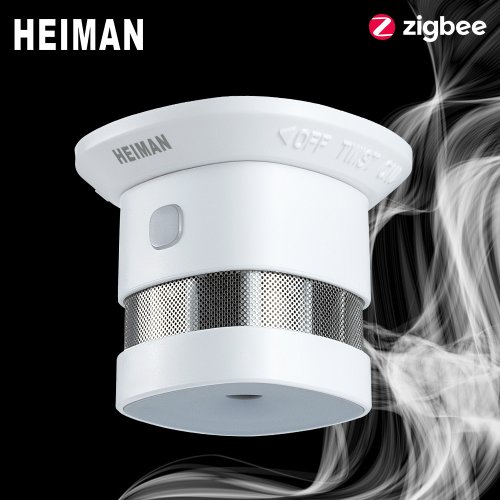 Afbeelding van Slimme Rookmelder Zigbee - Hoge Gevoeligheid & Veiligheid