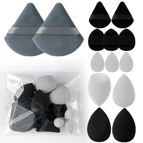 Image de Kit de Pinceaux de Maquillage Pro - 3 à 20 Pièces