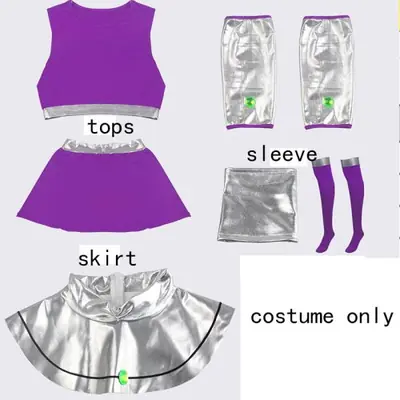 Image de Costume Starfire Cosplay - Princesse Koriand'r