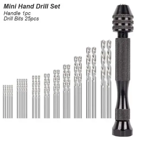 Image de Mini Forets Manuels - Kit Précision pour Bijoux & Artisanat