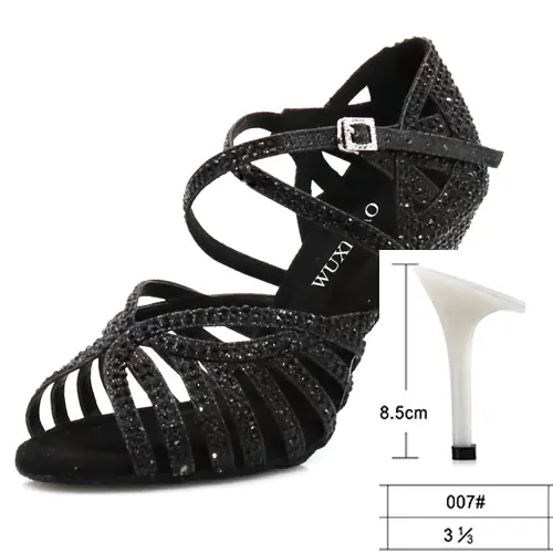 Black heel 8.5cm