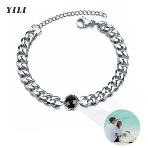 Bild von Personalisiertes Armband mit Foto – Einzigartiges Geschenk für ihn & sie