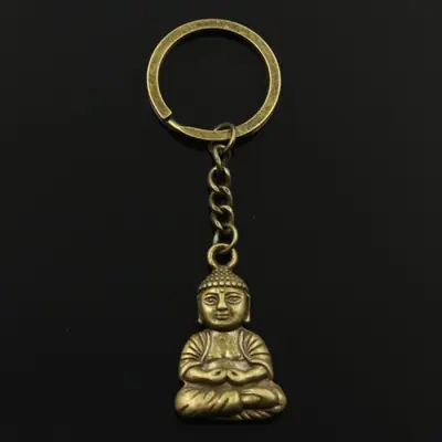 Image de Porte-clés Bouddha Méditation - Bijou de Mode pour Homme