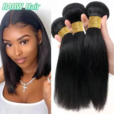 Image de Mèches Cheveux Péruviennes Naturelles - Lisses & Vierges