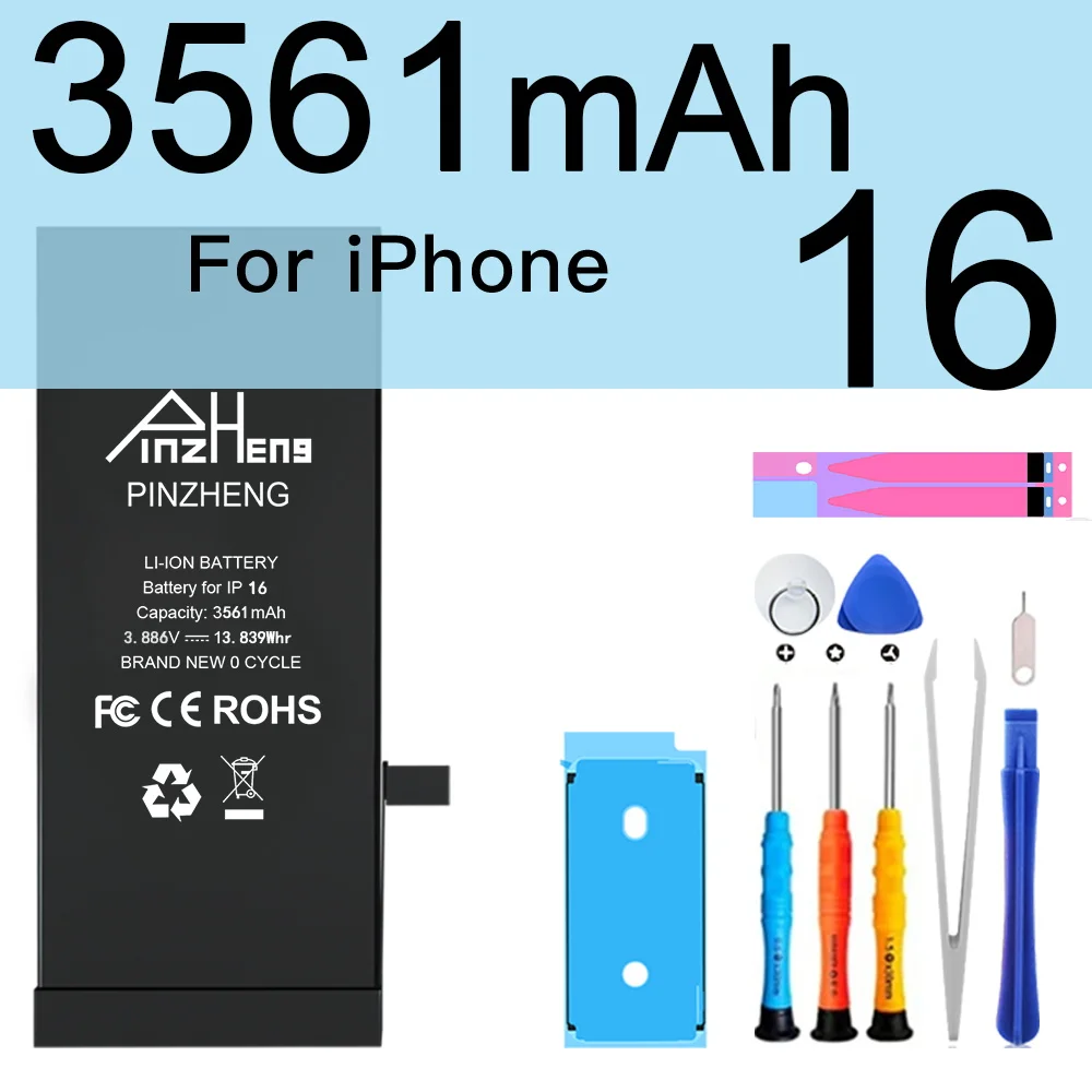3561mAh For i16