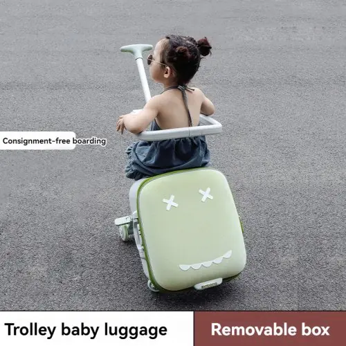 Image de Coffre de Voyage Enfant - Voiture Pliable 20 Pouces