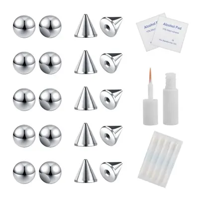 Image de Faux Piercings Adhésifs - Bijoux Visage Sans Perçage