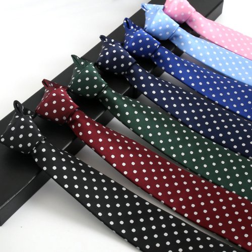 Afbeelding van Stijlvolle Polkadot Stropdas voor Heren