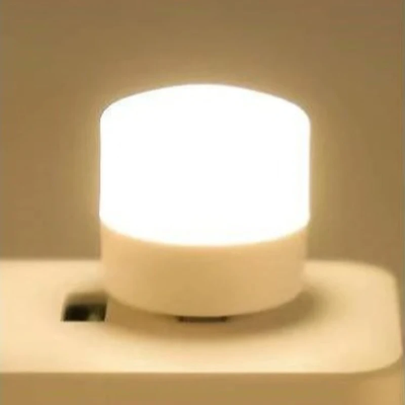 Afbeelding van Mini USB Nachtlampje - Warm Wit & Oogbeschermend