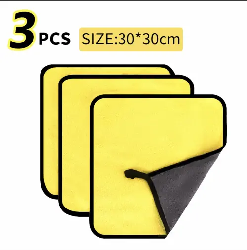 Image de Serviette Microfibre Ultra Absorbante - Nettoyage & Séchage Rapide