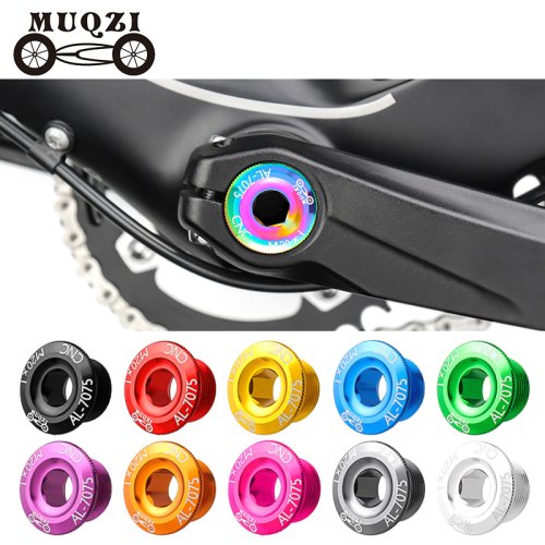 Imagen de Tapa de Manivela de Aluminio M20 - 10 Colores para Bicicleta MTB, Carretera y BMX