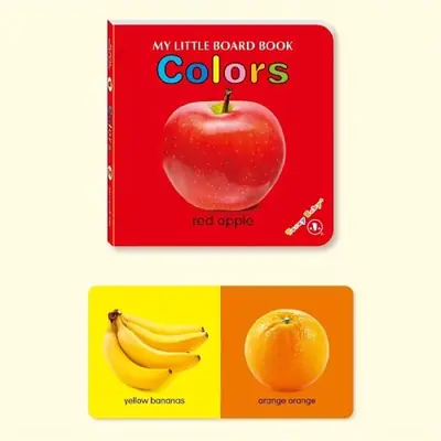 Image de Livre de cartes colorées pour enfants - Apprentissage sensoriel et lecture