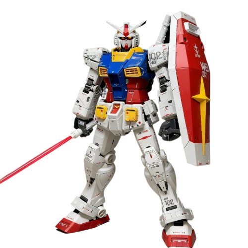 Zdjęcie Daban PGU 1/60 Rx-78-2 Yuanzu 2.0 Model do Składania z Funkcjami Ekspozycji Ramy Wewnętrznej, Figurk...