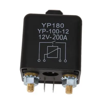 Image de Relais de Charge 12V 200A - Interrupteur Marche/Arrêt pour Van et Voiture