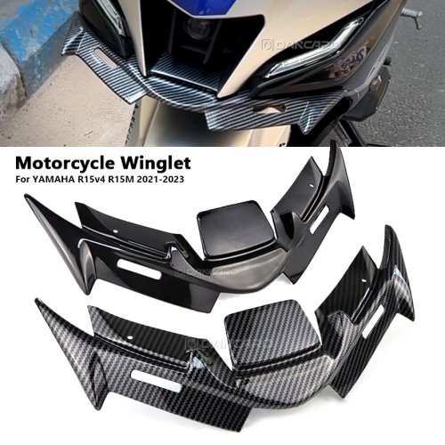 Imagen de Cubierta Protectora de Ala de Carenado Delantero para Yamaha YZF R15 V4, R15M 2021-2023 - Accesorio de Decoración y Protección para Motocicleta