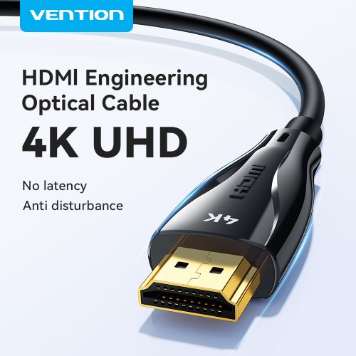 Afbeelding van HDMI 2.1 Kabel 8K HD - Ultra Snelle Glasvezel voor PS5 & Smart TV