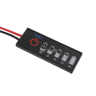 Testeur de Batterie Li-ion/LiPo 1S à 7S avec Indicateur de Niveau