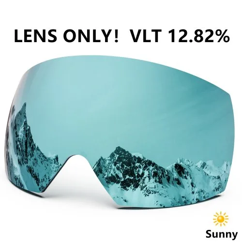 Lce blauw lens