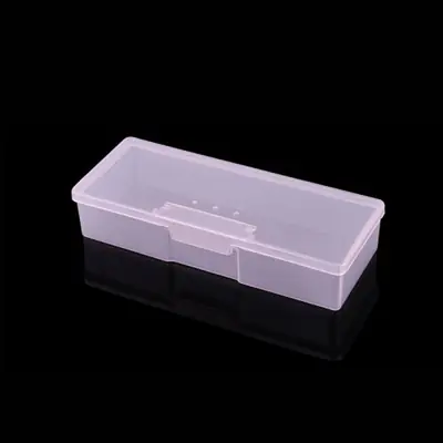 Image de Boîte de Rangement Transparente pour Nail Art