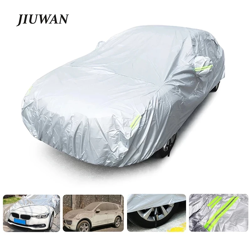Afbeelding van Universele Autohoes in Maten S, M, L, XL, XXL – Indoor & Outdoor Bescherming tegen Zon, UV, Sneeuw en Stof voor Sedan en SUV
