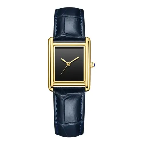 Image de Montres de Couple en Cuir Étanche - Mode & Élégance