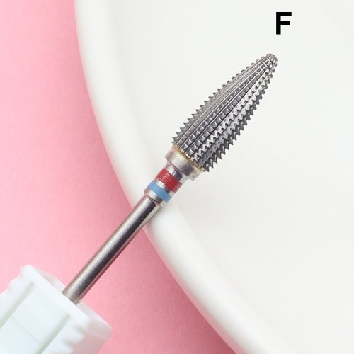 Imagen de 1 Uds. Brocas de acero de tungsteno para uñas, Lima para uñas, taladro eléctrico, taladros para mani...