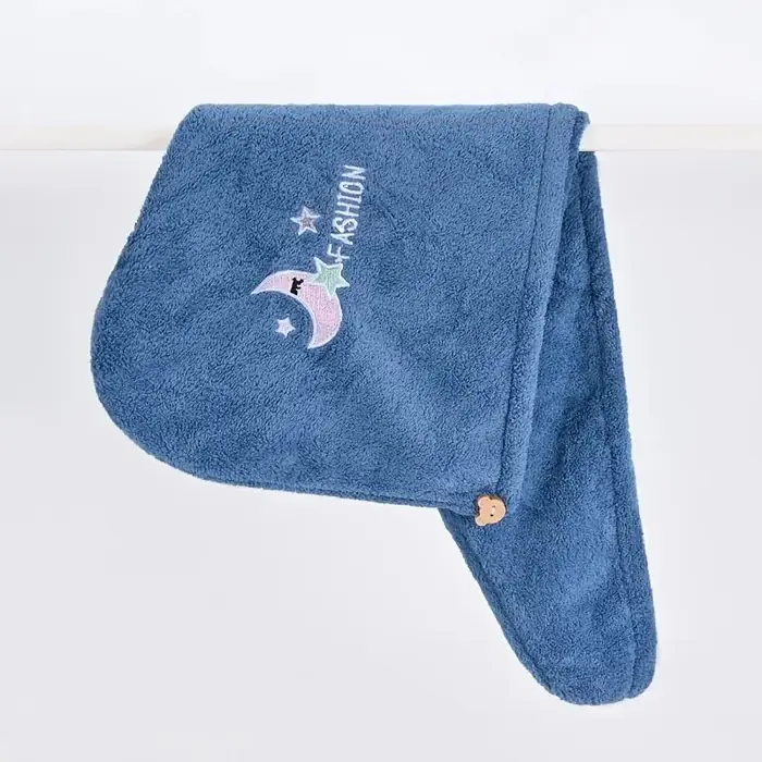 Image de Bonnet de Séchage Rapide pour Cheveux - Absorbant & Doux
