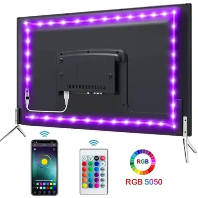 Image de Ruban LED RGB Bluetooth Flexible 5V
