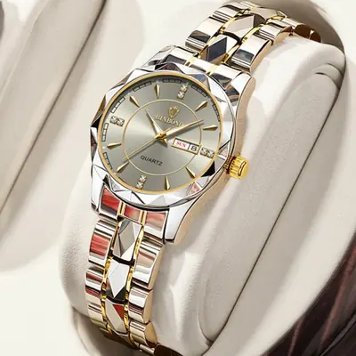 Image de Montre Femme Élégante - Quartz Lumineux & Étanche
