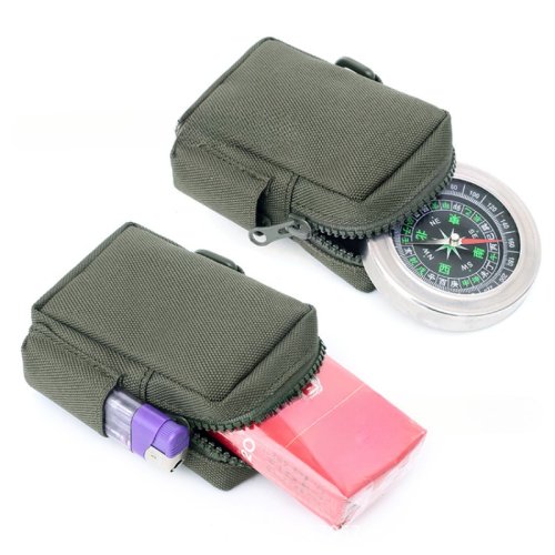 Afbeelding van Mini EDC Tactische Molle Pouch Belt Heuptas met Sleutelportemonnee – Slijtvaste Utility Outdoor Sportaccessoire voor Wandelen, Jacht en Dagelijks Gebruik