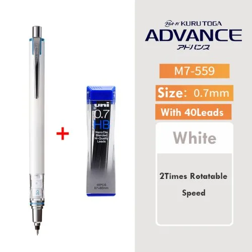 1 wit 1 vulling 0,7 mm