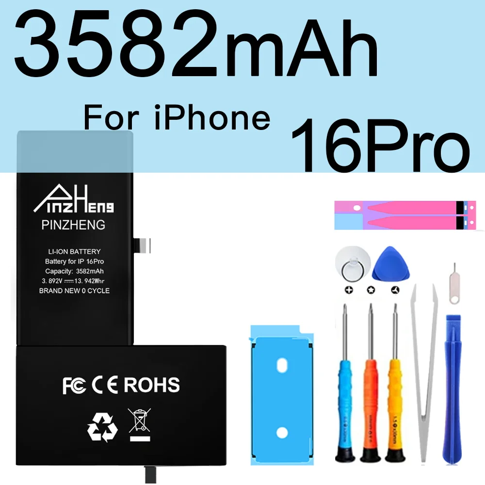 3582mAh For i16pro