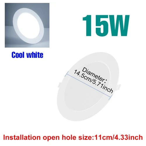 15W blanco frío