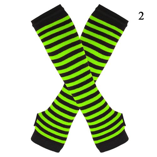 Afbeelding van Y2K Stijl Lange Vingerloze Handschoenen voor Heren en Dames