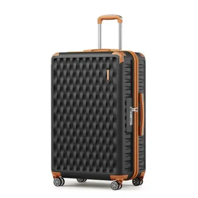 Image de Valise Rigide ABS à Roulettes - Bagage Léger avec Serrure TSA