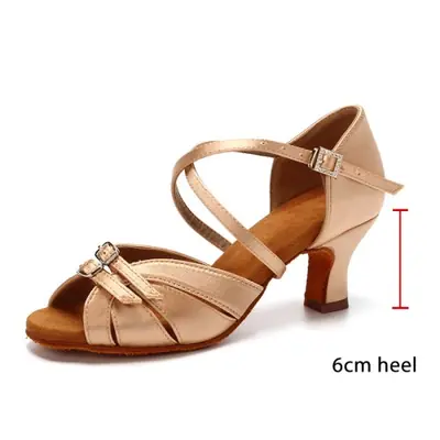 Image de Chaussures de Danse Latine Femme - Talons Réglables & Confortables