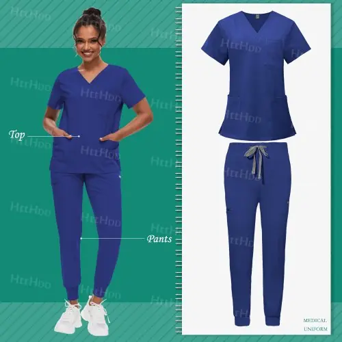 Image de Uniformes Médicaux Unisexe - Robes Chirurgicales & Joggers Confortables