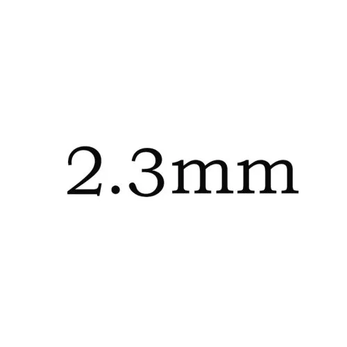2.3mm 1000pcs