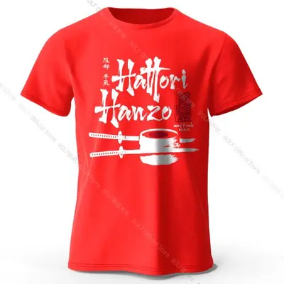 Image de T-Shirt Ninja Hattori Hanzo - Style Samurai Oversized