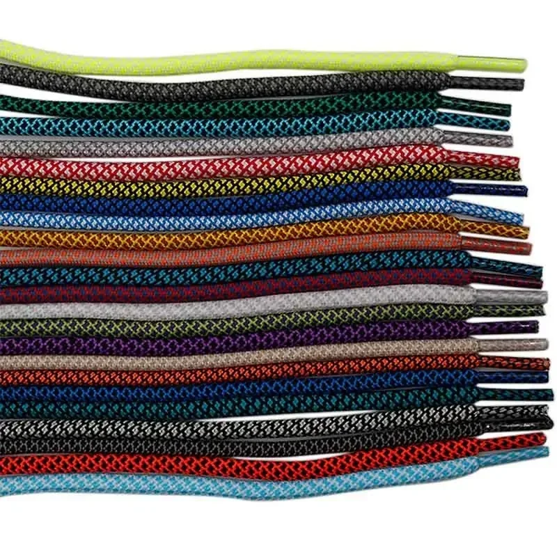 Bild von Stilvolle 5mm Schnürsenkel – Perfekt für High-Top Schuhe & Outdoor-Aktivitäten