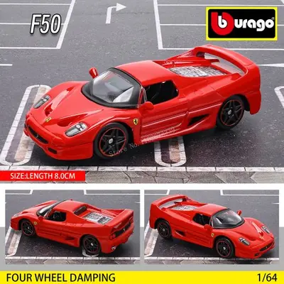 Image de Ferrari SF90 Sp1 Miniature 1:64 - Jouet Voiture de Course