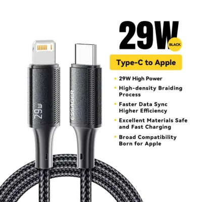 Image de Câble USB-C Rapide 20W pour iPhone, iPad & MacBook