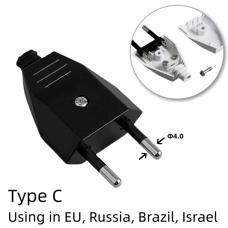 Afbeelding van Schuko-Adapter 2.5A/16A – Herdraadbaar & Veilig voor Verlengsnoer