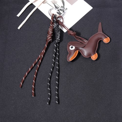Imagen de Lindo bolso de perro salchicha colgante pelota de tenis Ins marca de lujo adecuado para bolso de tel...